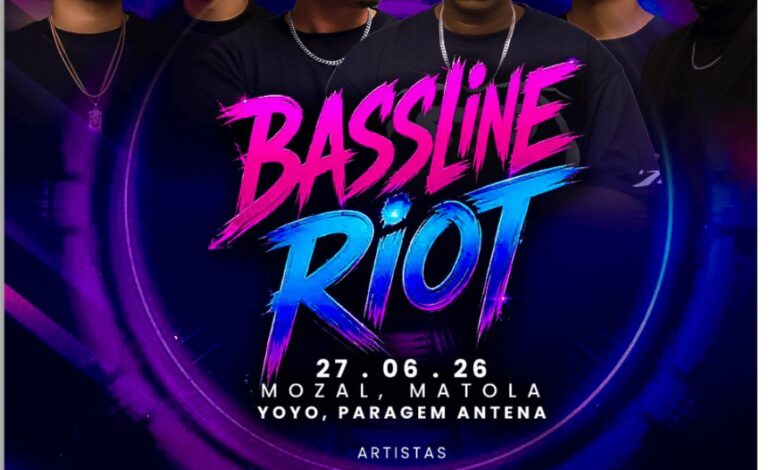 Bassline Riot: A Noite Que Vai Fazer a Matola Tremer a 27 de Junho