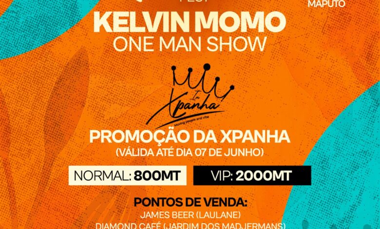 Timbilo Fest 2026: Kelvin Momo Traz o Seu "One Man Show" a Maputo no Dia 20 de Junho