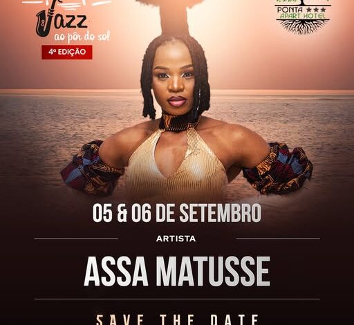 Jazz ao Pôr do Sol regressa com a 4ª edição e traz Assa Matusse ao palco